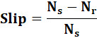 滑移方程